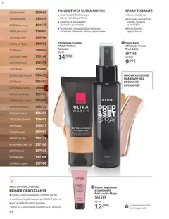 Anteprima del volantino Avon catalogo - campagna 8/2026 valido a partire dal 01/08/2026 | Pagina: 44 | Prodotti: Fondotinta, Trucco