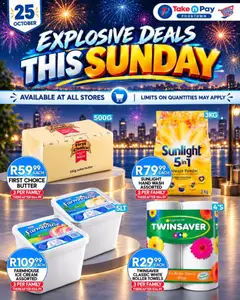 Take n Pay specials catalogue – valid from 25/10/2026
