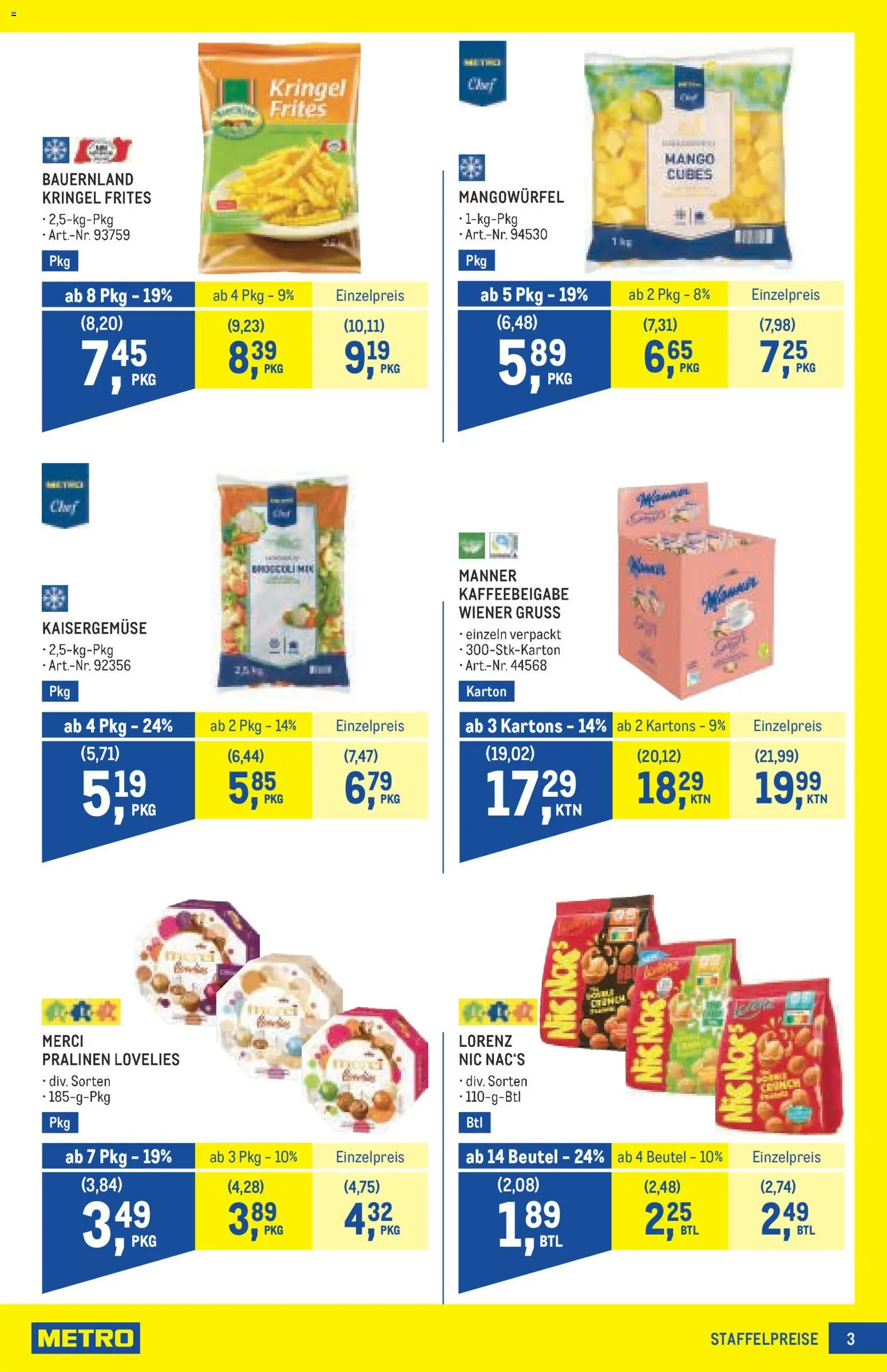 Metro angebote Profi gültig ab 23.07.2026 | Seite: 3 | Produkte: Mango