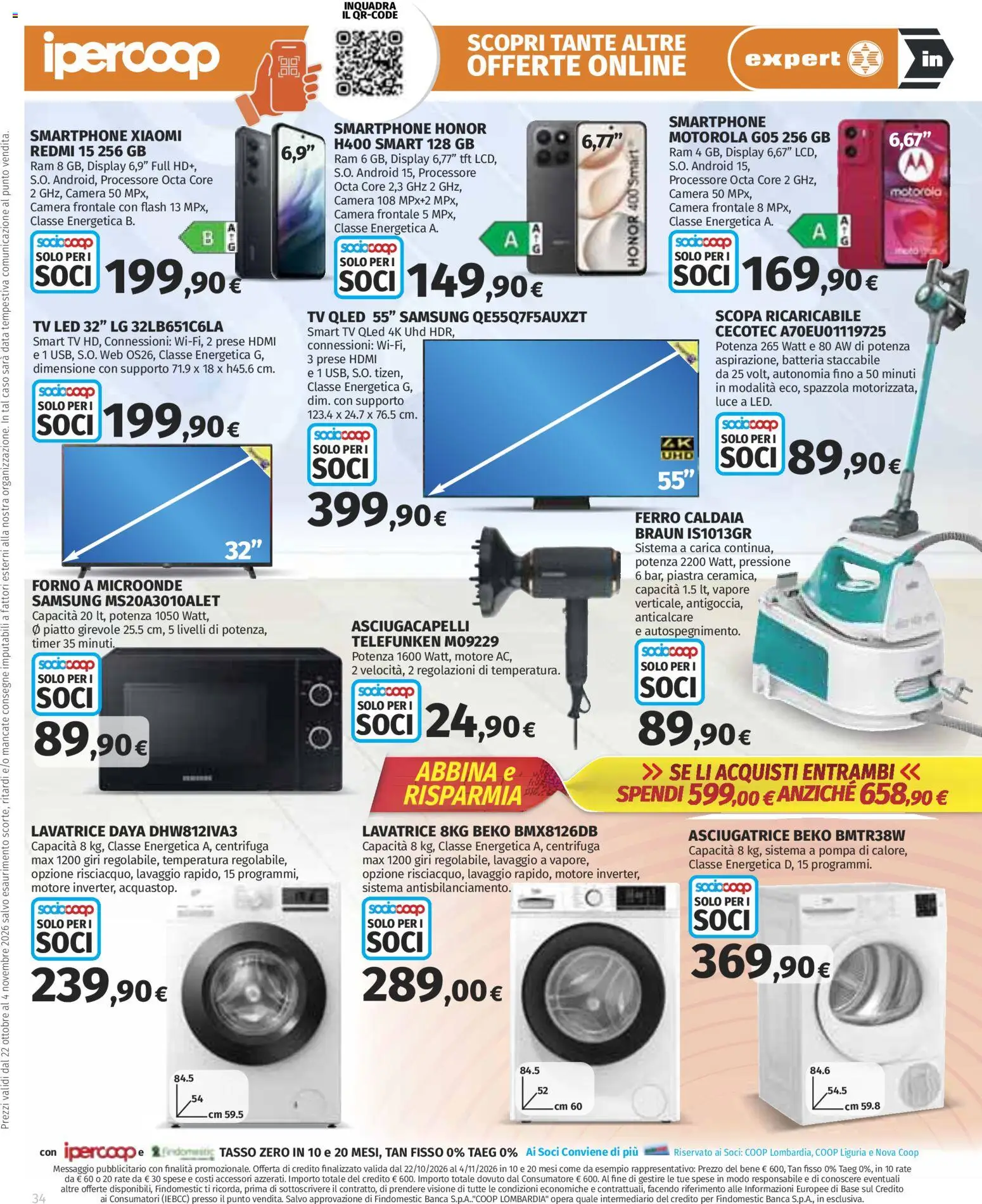 Volantino Ipercoop del 22/10/2026 | Pagina: 34