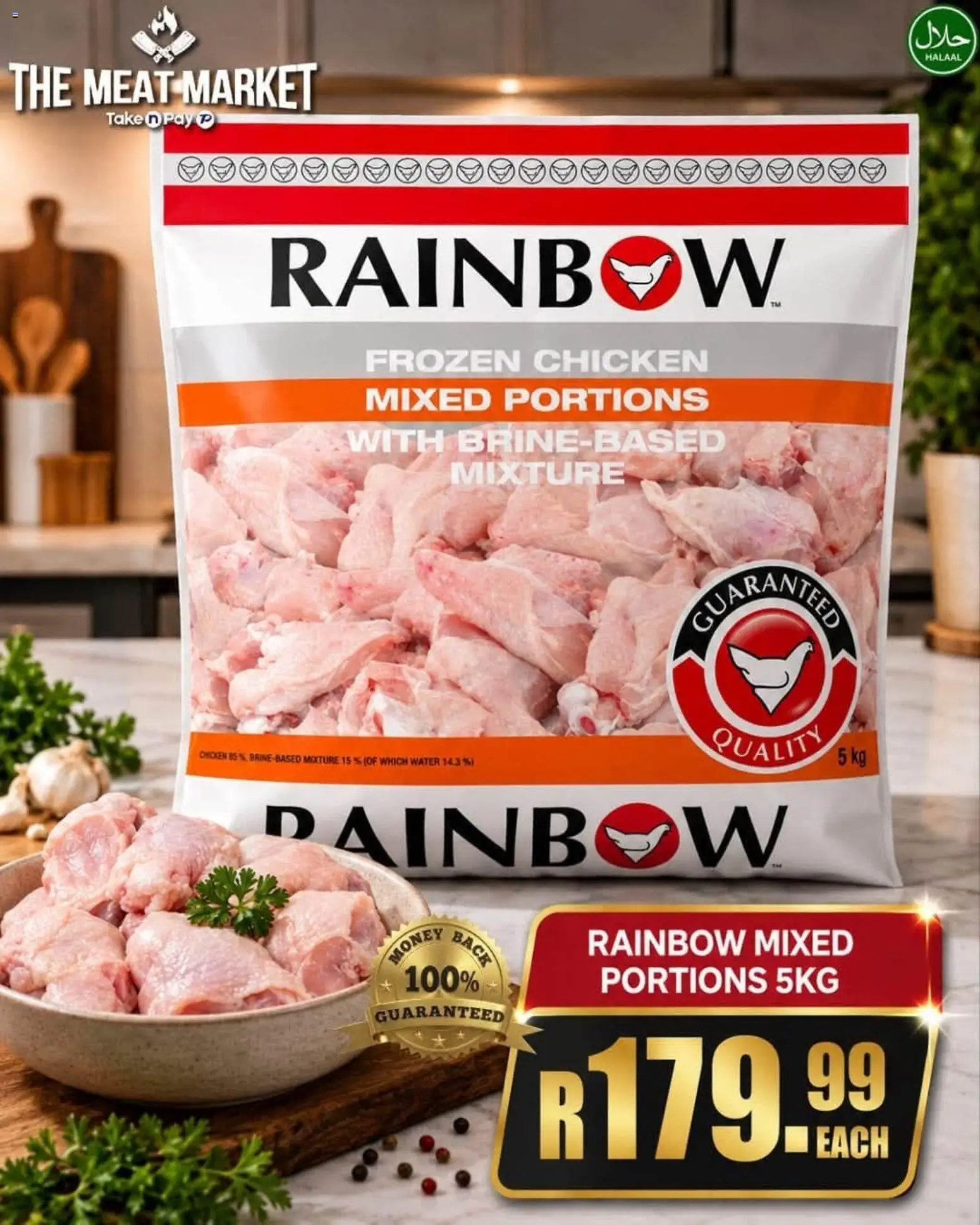 New Take n Pay catalogue – valid from 15/09/2026 | Page: 8 | Products: Frozen chicken, Chicken, Water