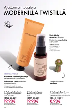 Oriflame-mainoslehti voimassa 13.05.2026 alkaen | Sivu: 34 | Tuotteet: Tuoksu, Naamio