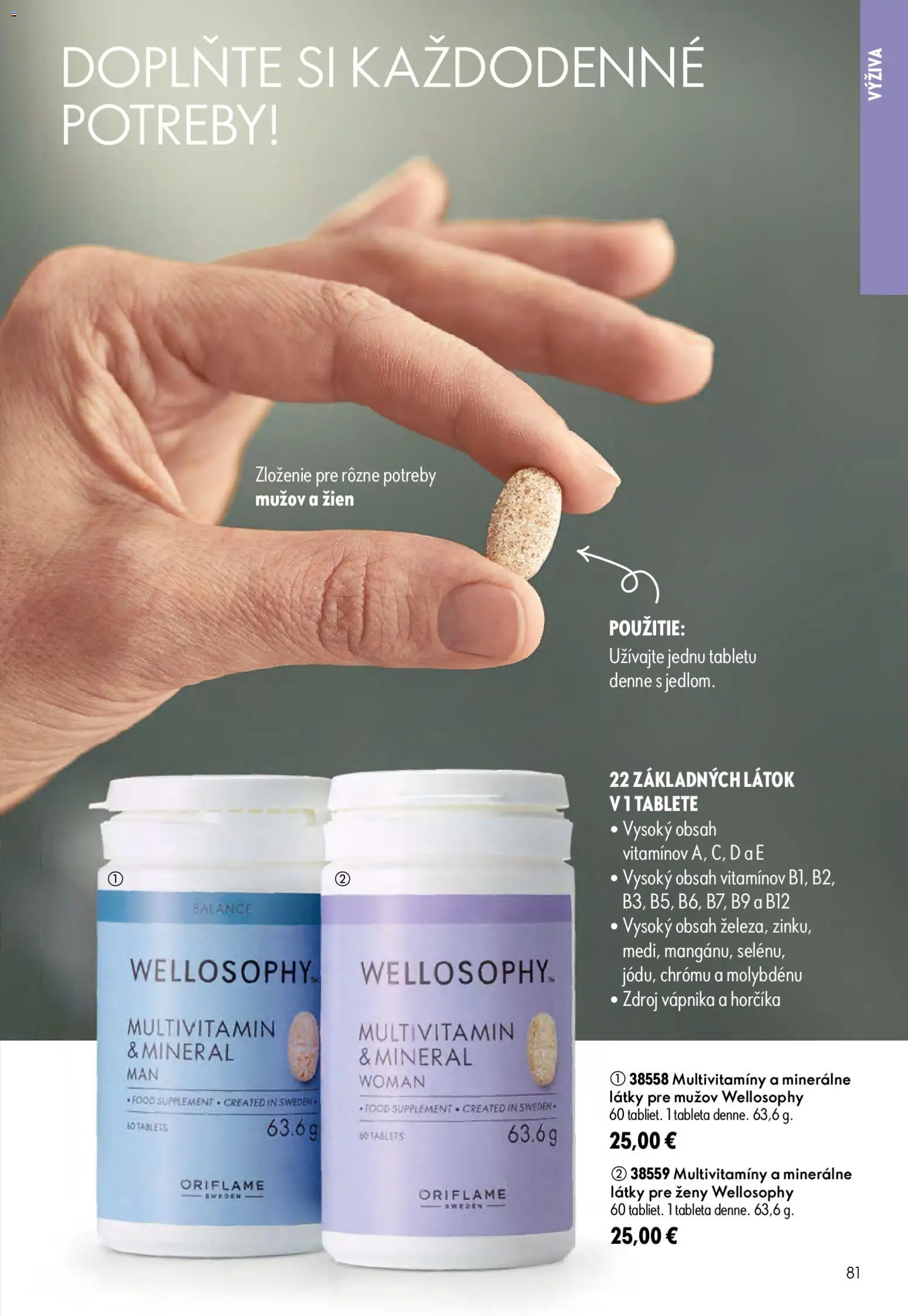 Nové Oriflame akcie – leták je platný od 17.06.2026 | Strana: 81