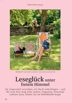 Rossmann Centaur ab 01.06.2026 gültig | Seite: 36 | Produkte: Liegestuhl