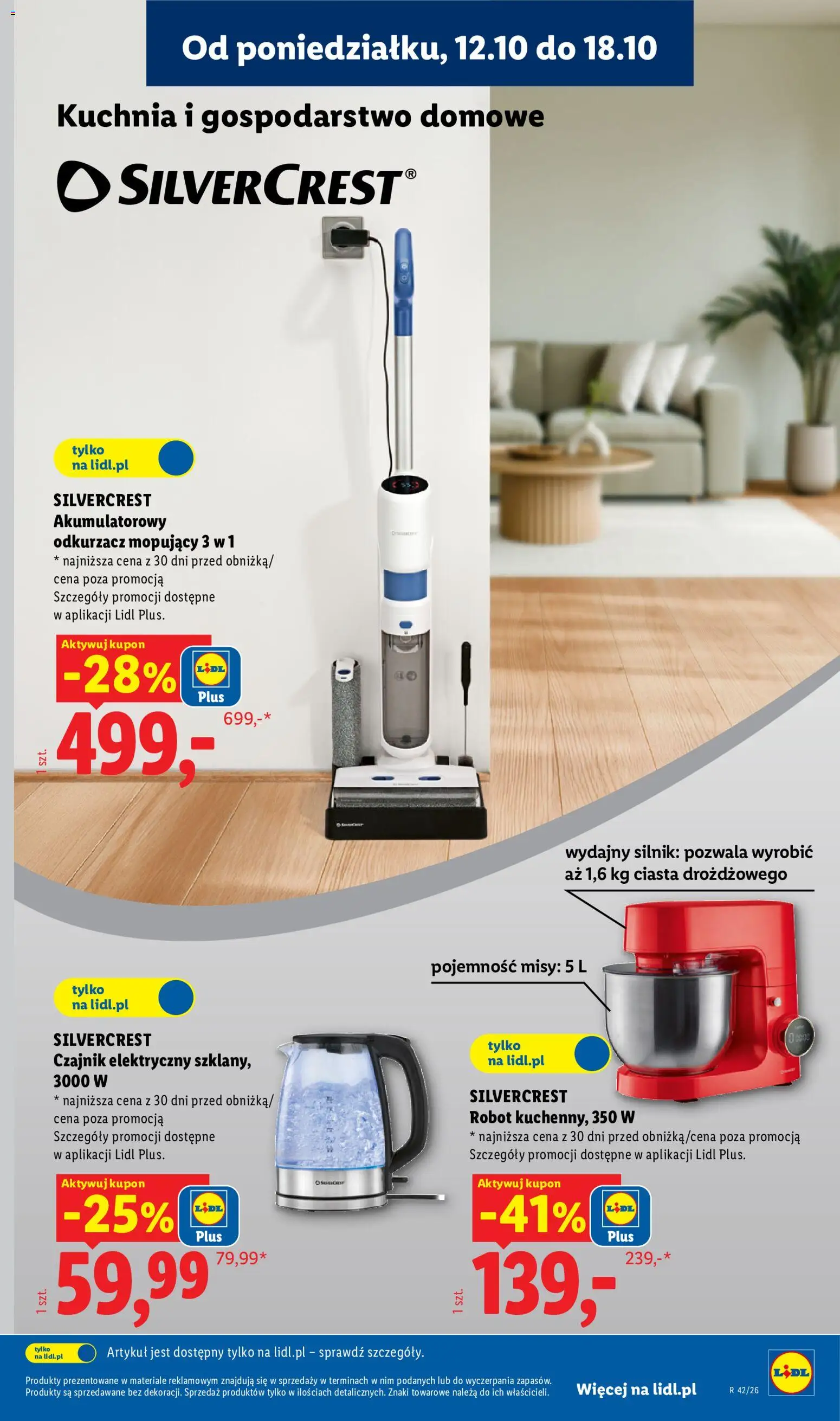 Lidl Polsko katalog od 12.10.2026 | Strana: 9 | Produkty: Robot