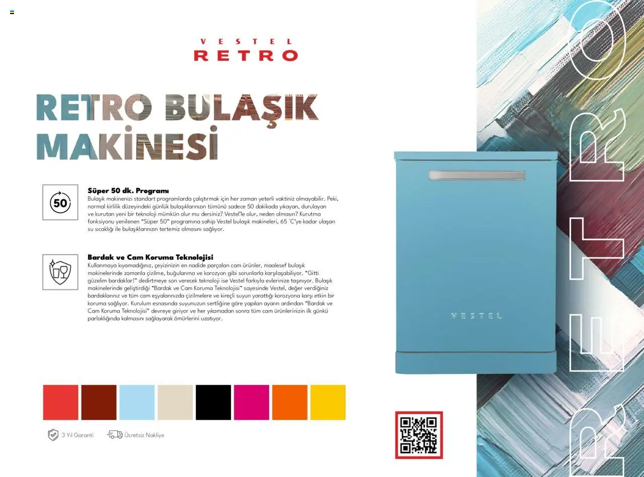 Vestel Retro Katalog - 06 Ağustos 2024 tarihinden itibaren geçerlidir | Sayfa: 19 | Ürünler: Su, Bulaşık makinesi