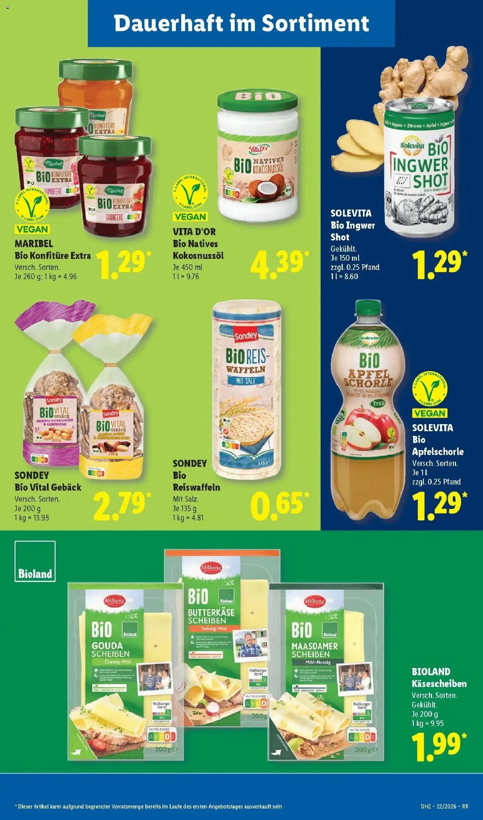 Lidl Prospekt Hagen – gültig ab 26.05.2026 | Seite: 25 | Produkte: Gouda, Äpfel, Waffeln, Zitrone