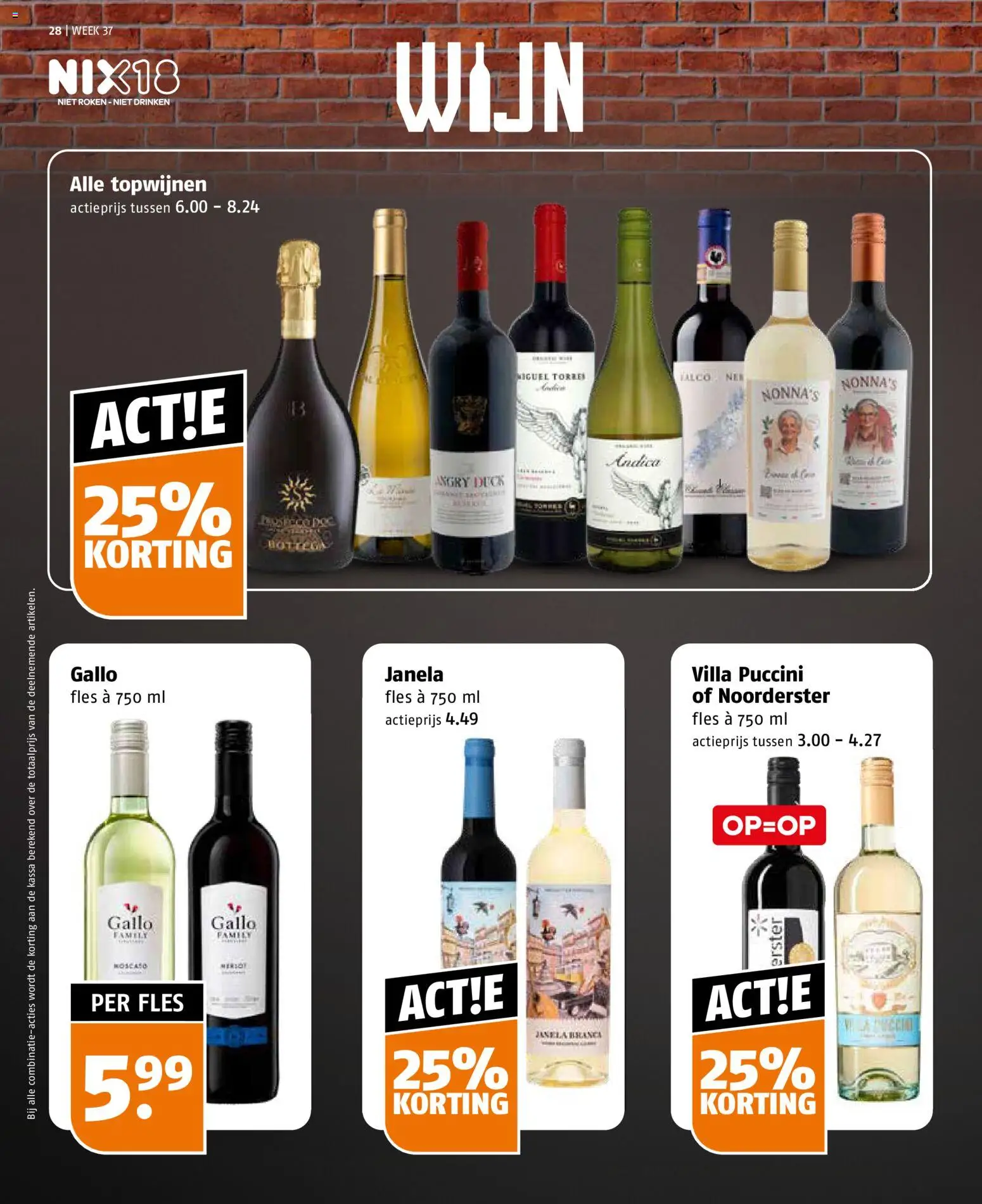 {H1} | Pagina: 28 | Producten: Wijn, Fles