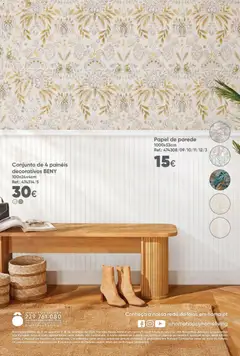 Pré-visualização Hôma Catálogo válido de 11/09/2026 | Página: 24 | Produtos: Papel de parede