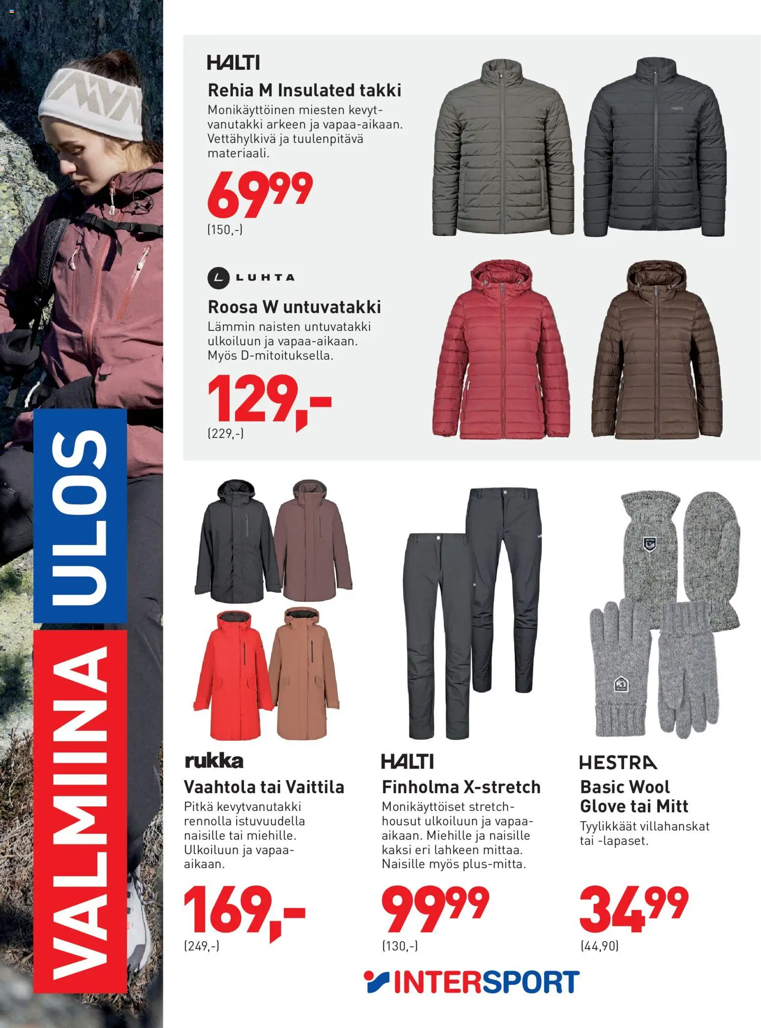 Intersport tarjoukset – voimassa 25/09/2026 alkaen | Sivu: 2 | Tuotteet: Takki, Housut