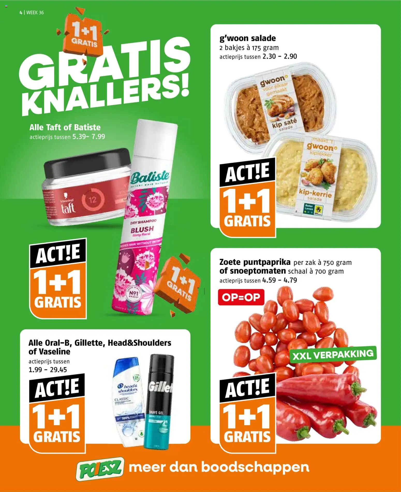 {H1} | Pagina: 4 | Producten: Schaal, Zak, Blush, Shampoo