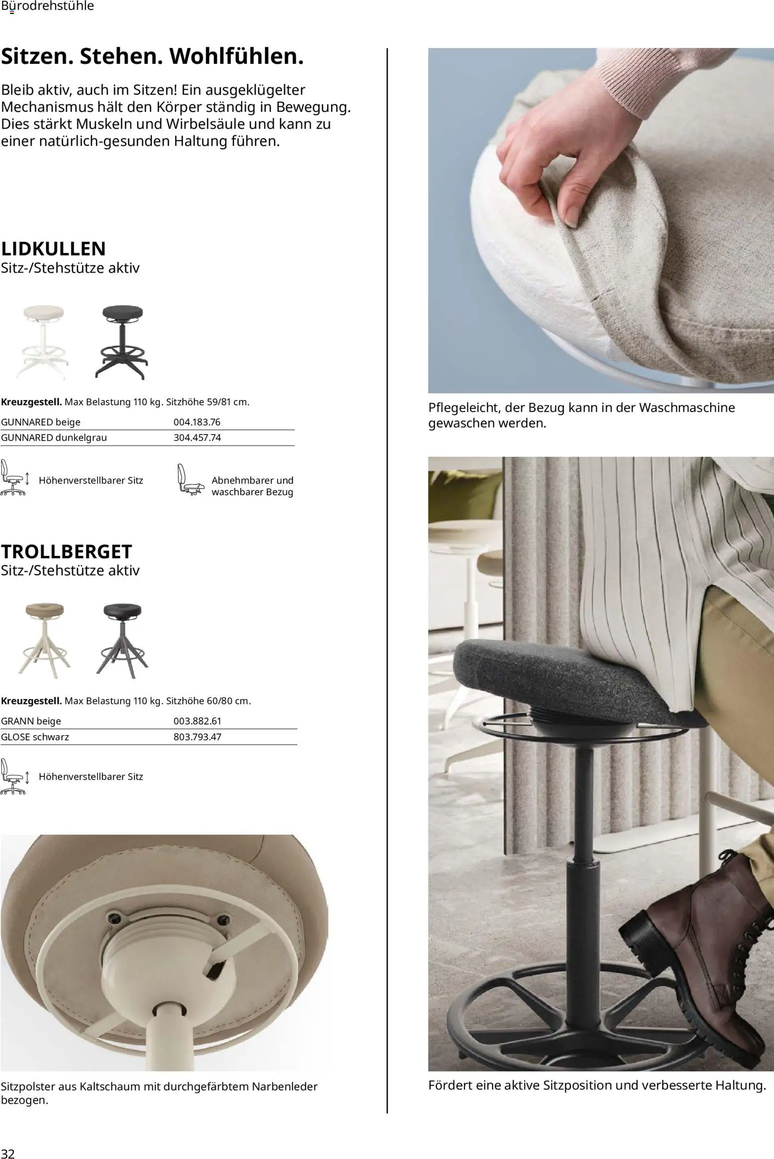 Ikea Büroeinrichtung – gültig ab 01.04.2026 | Seite: 32 | Produkte: Waschmaschine