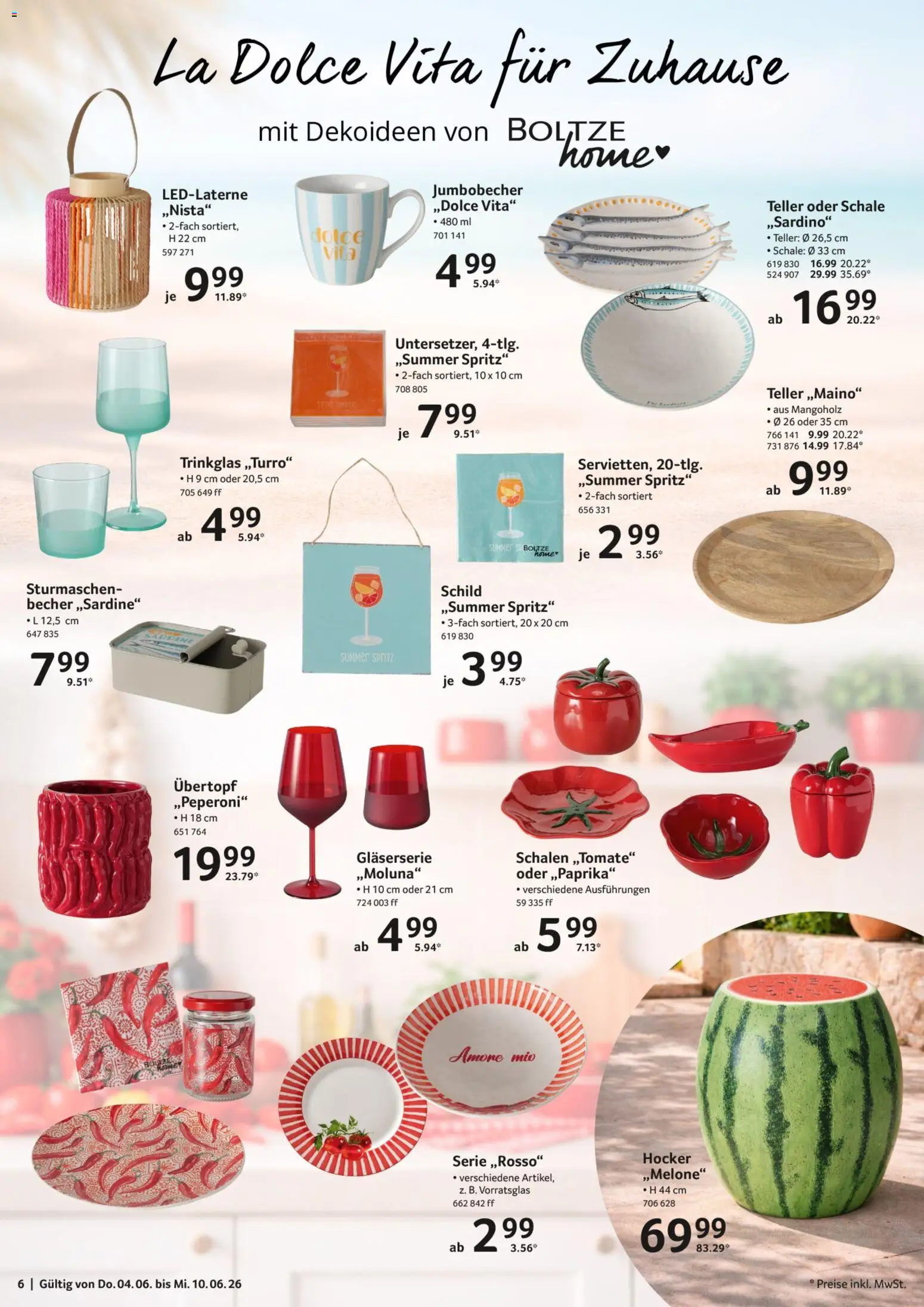 Selgros Non Food – gültig ab 04.06.2026 | Seite: 6 | Produkte: Hocker
