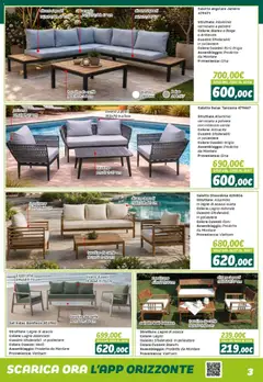 Anteprima del volantino Orizzonte volantino Arredo Giardino valido a partire dal 24/04/2026 | Pagina: 3