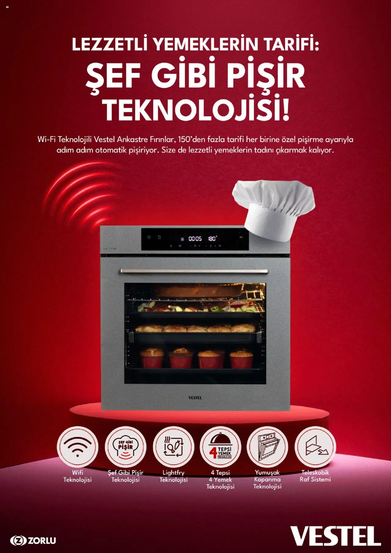 Vestel Ankastre Katalog - 03.06.2025 tarihinden itibaren geçerlidir | Sayfa: 10 | Ürünler: Raf, Tepsi