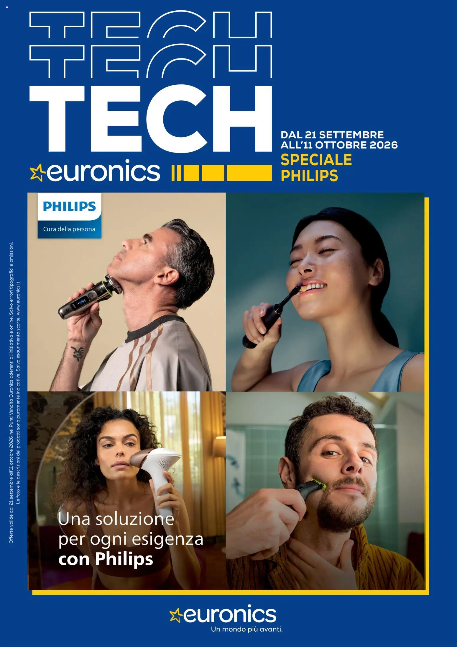 Volantino Euronics del 21/09/2026 | Pagina: 1