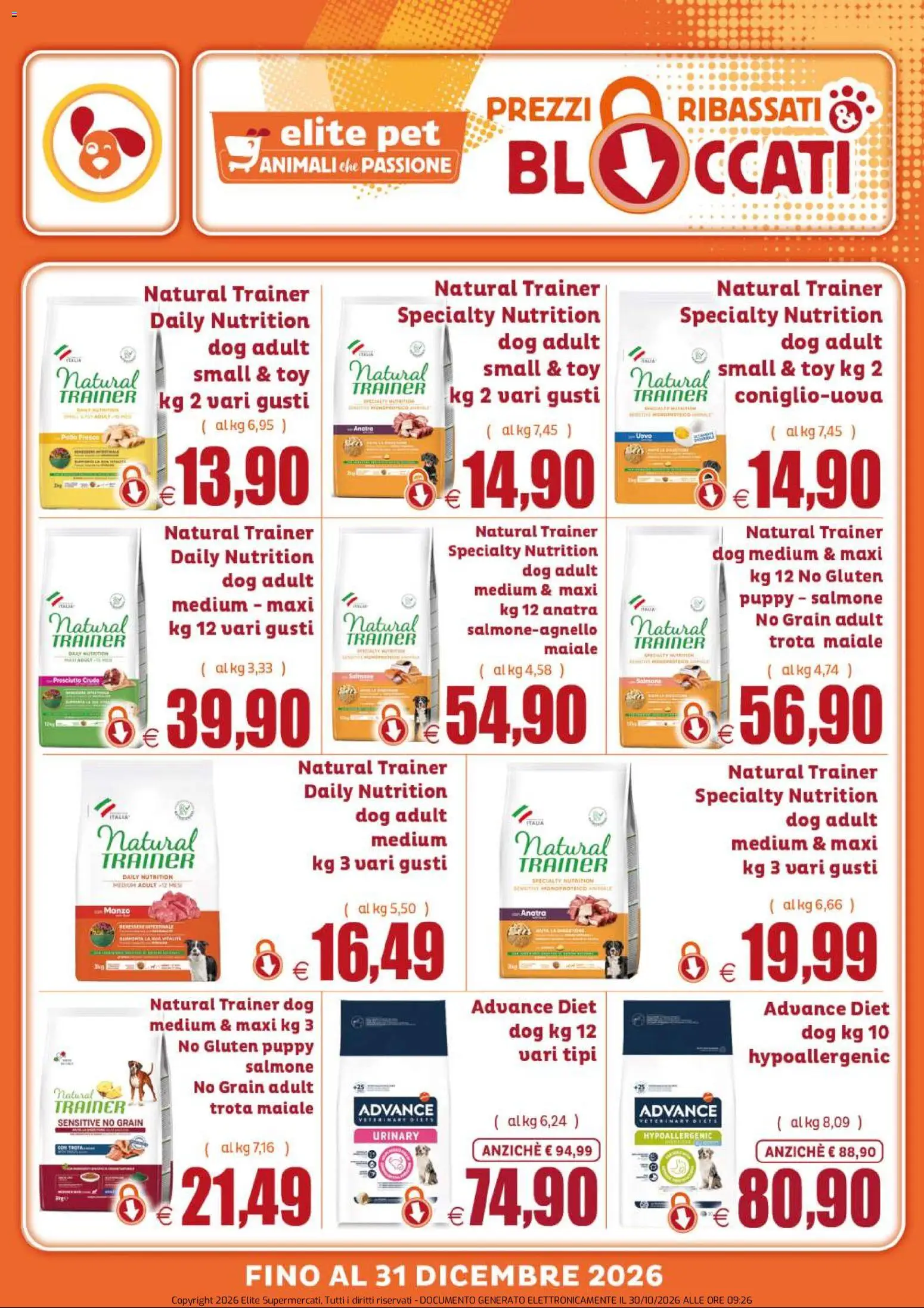 Volantino Elite Supermercati del 30/10/2026 | Pagina: 7
