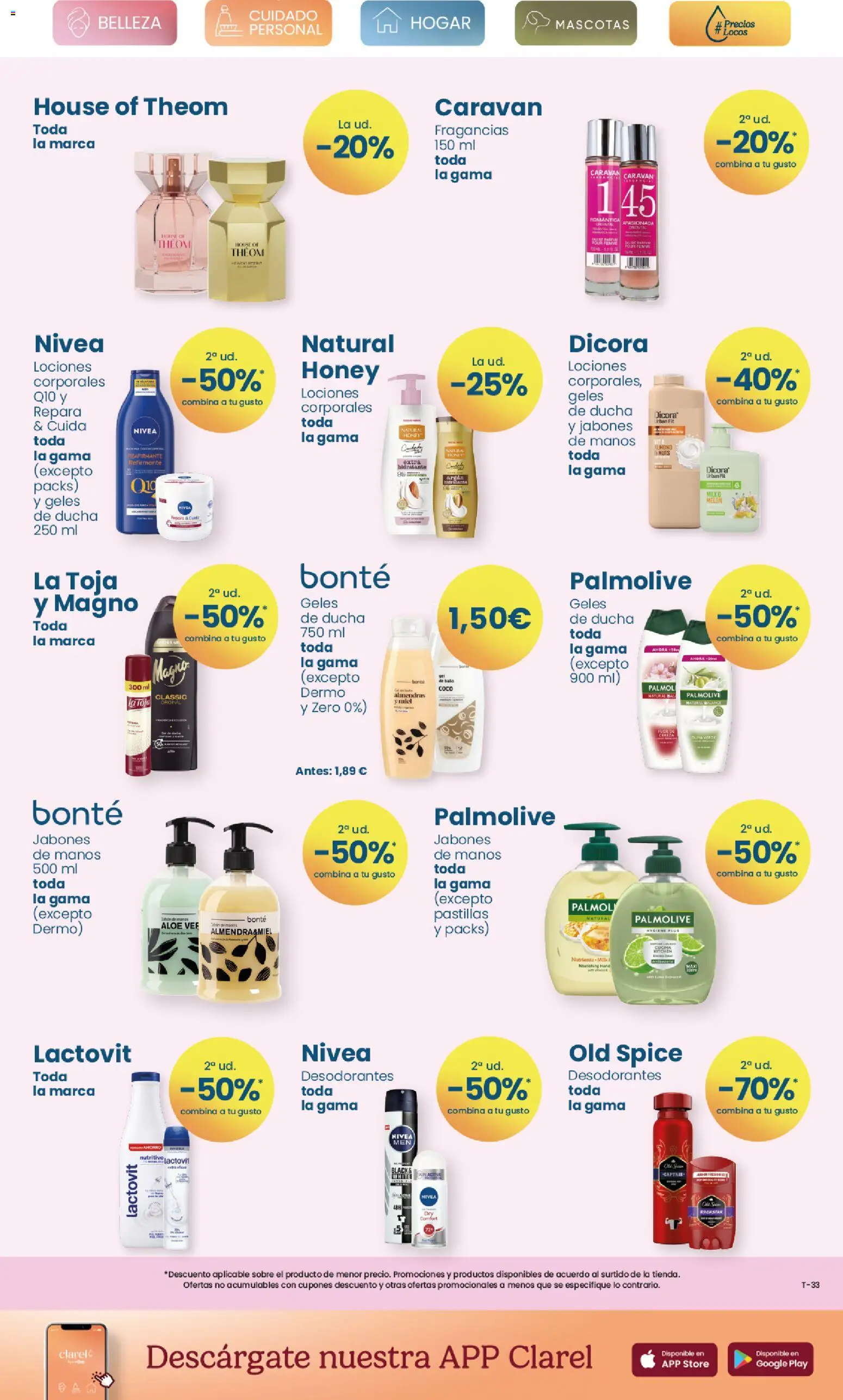 Clarel folleto │ válido desde el 17.06.2026 | Página: 3 | Productos: Φορτιστής, Τυρόπιτα, Baño, Ducha