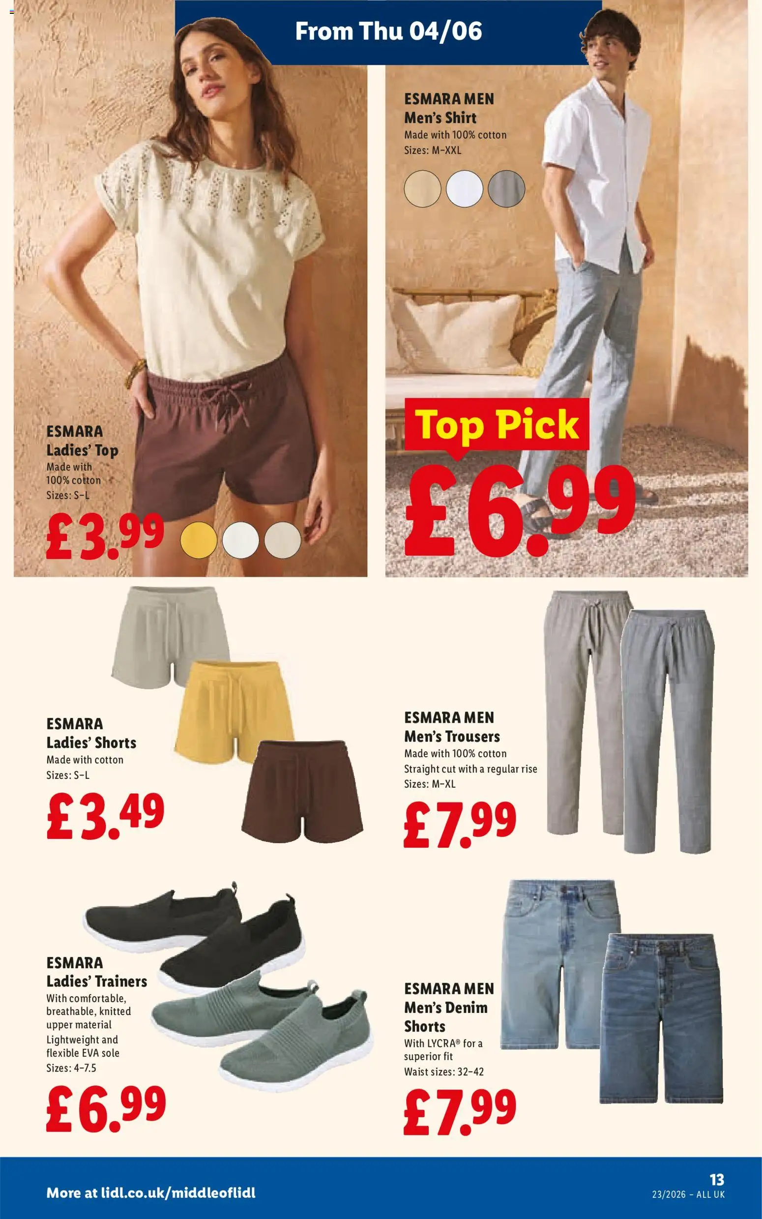 {H1} | Page: 15 | Products: Shirt, Shorts