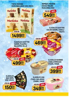 BOMBICE MEDENE KAKAO MALINA MARLENKA 235G, Marlenka Honey Nuggets - pregled Aman kataloga - važi od 26.06.2026 | Strana: 7