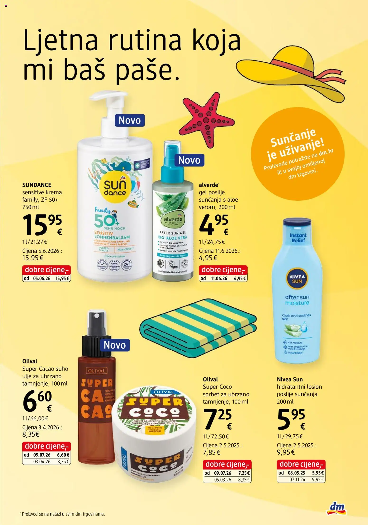 DM katalog | vrijedi od 01.08.2026 | Stranica: 3 | Proizvodi: Ulje, Krema, Nivea