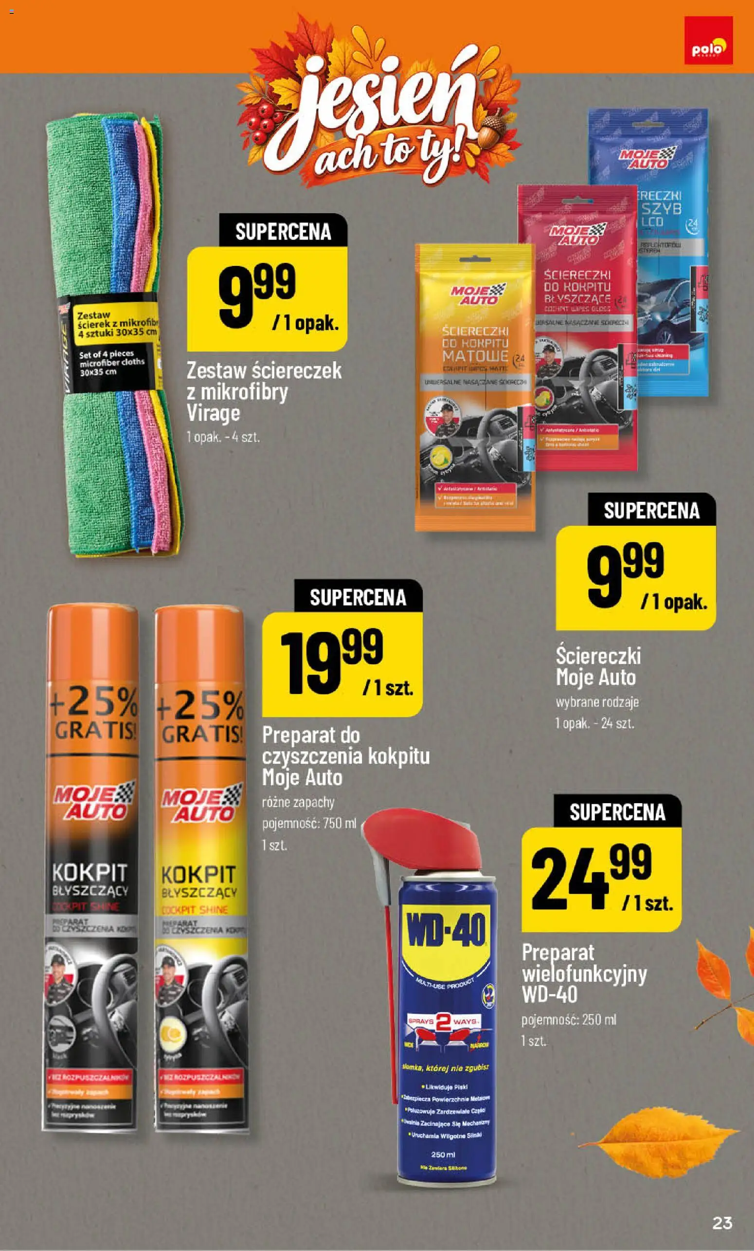 POLOmarket katalog - Jesień od 25.09.2026 | Strona: 23 | Produkty: Ściereczki