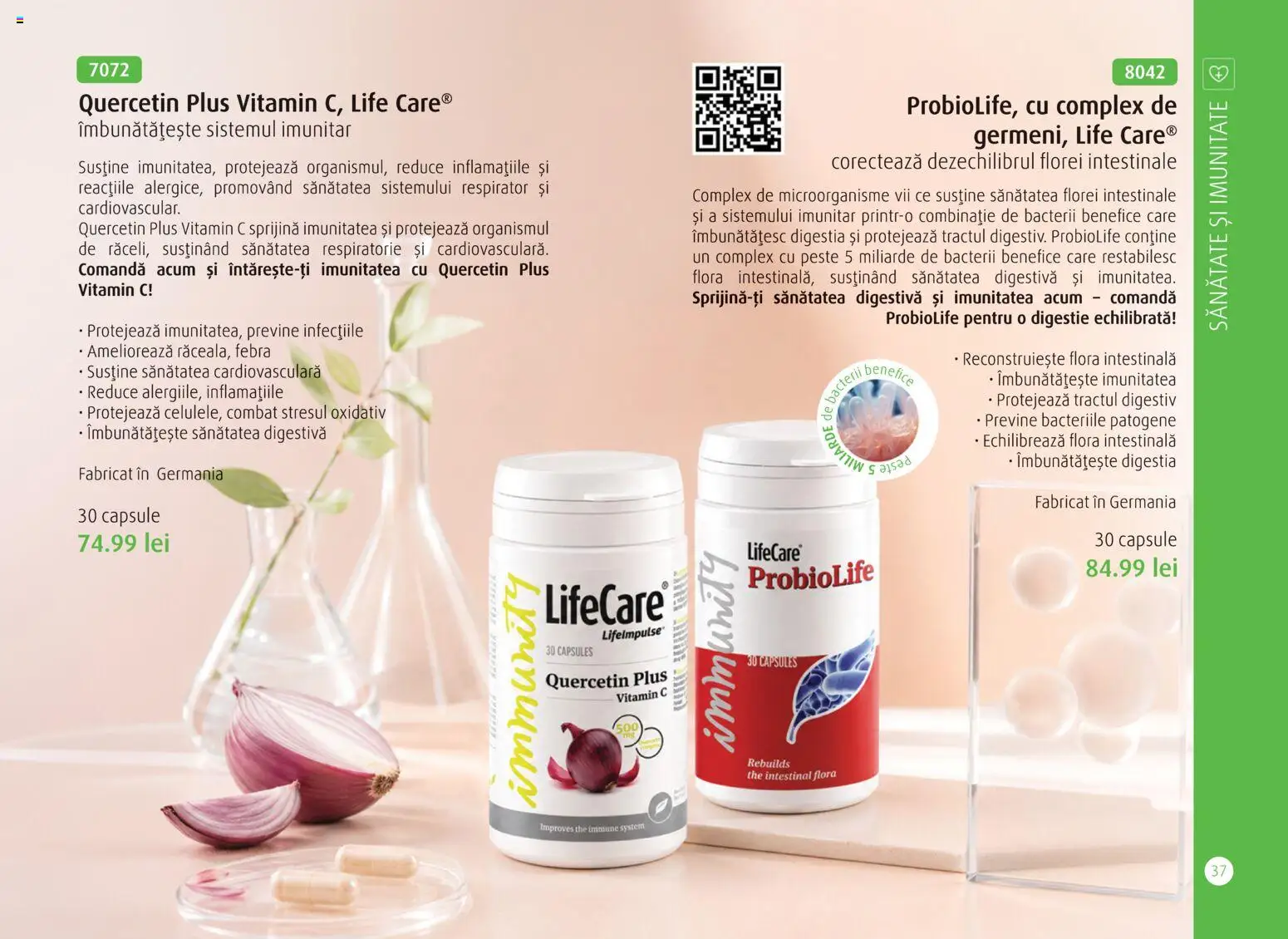 Noul catalog Life Care – valabil de la 01.10.2026 | Pagină: 39 | Produse: Pește, Plus