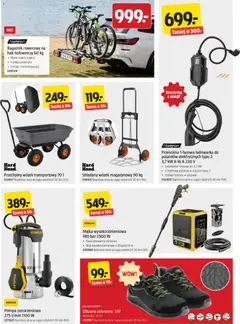 Pogląd oferty "Jula gazetka" - ważna od 09.07.2026 | Strona: 4 | Produkty: Wózek transportowy, Ładowarka