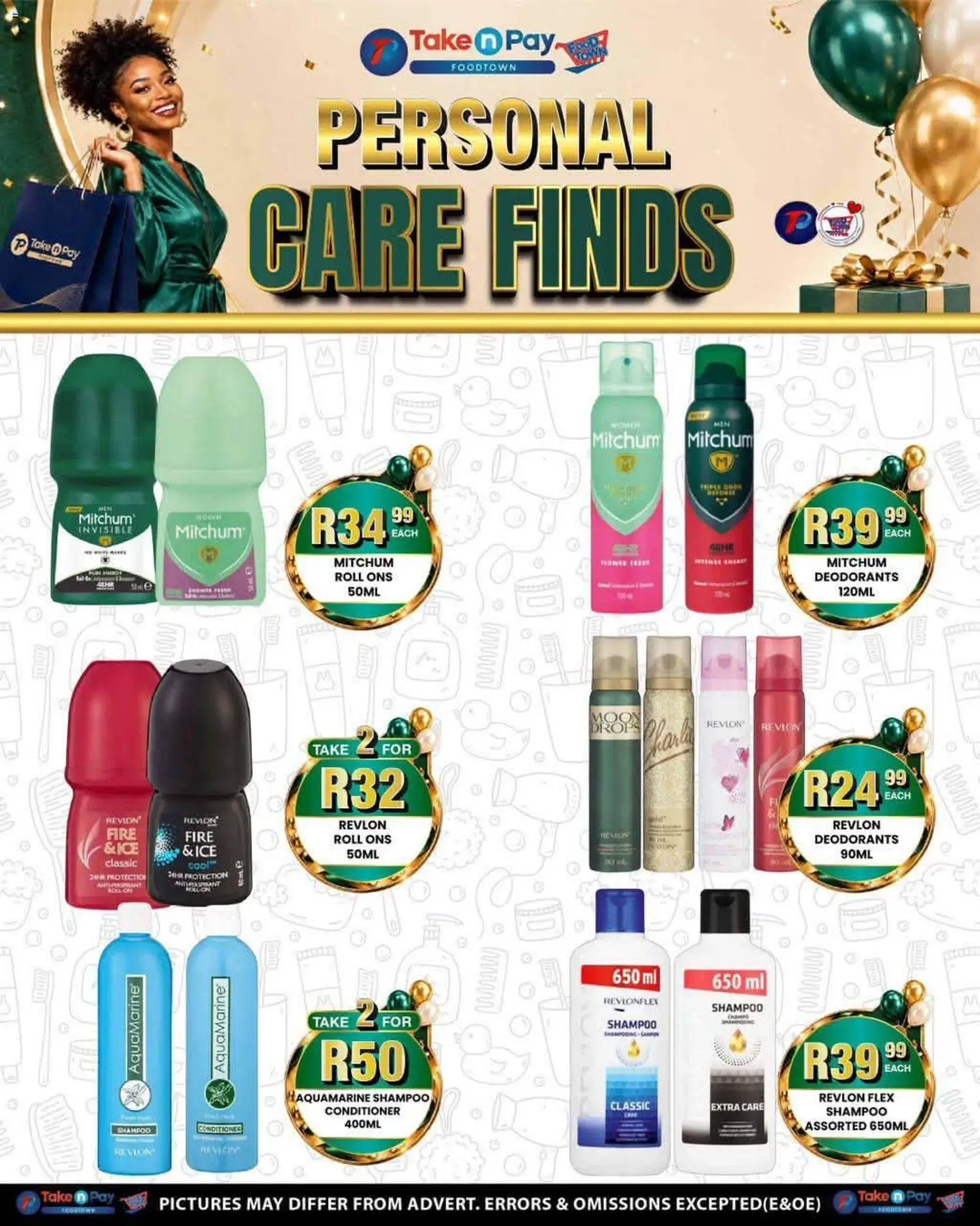 New Take n Pay catalogue – valid from 31/08/2026 | Page: 25 | Products: Shampoo, Conditioner, Antiperspirant