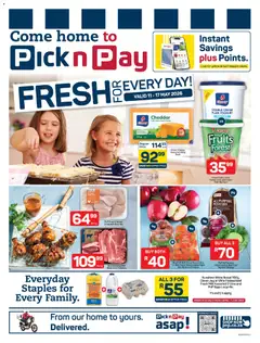 Pick n Pay specials catalogue – valid from 11.05.2026