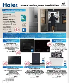 Pré-visualização Conforama folheto válido de 16.04.2026 | Página: 100 | Produtos: Agua, Forno, Máquina de lavar, Microondas