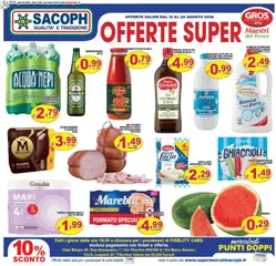 Anteprima del volantino Sacoph volantino Roma valido a partire dal 12/08/2026