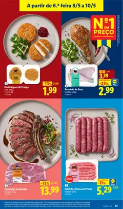 Pré-visualização Perninha de Peru, Vendido ao kg válido de 04.05.2026 | Página: 35