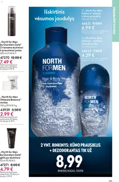 Oriflame leidinys galioja nuo 22.04.2026 | Puslapis: 125 | Prekių: Muilas, Dezodorantas, Prausiklis