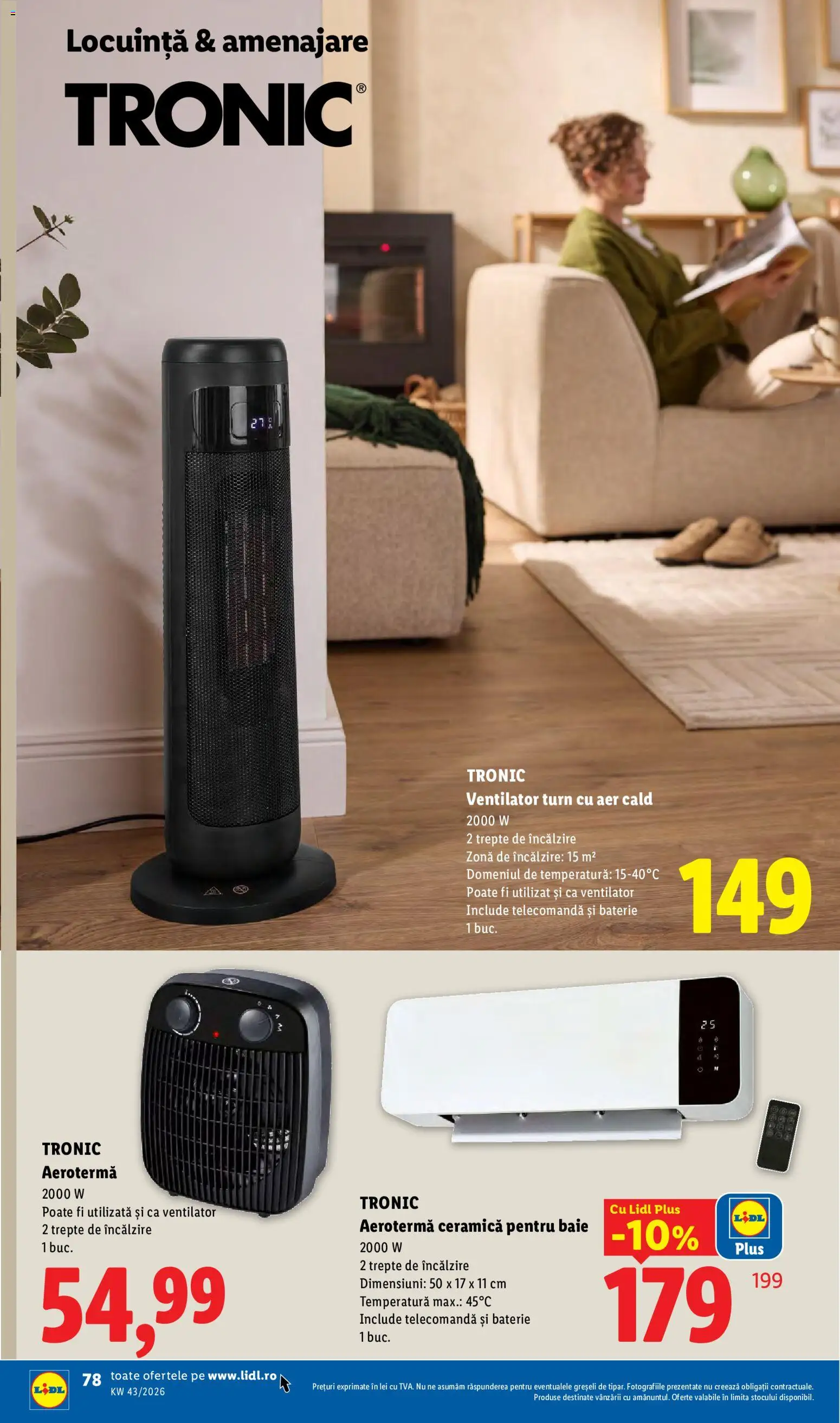 Noul catalog Lidl – valabil de la 19.10.2026 | Pagină: 78