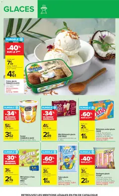 Carrefour - Prévisualisation de Mini glaces à l'eau "Twister", MIKO, Ananas, par 8, 312 g. valide à partir de 07/07/2026 | Page: 39