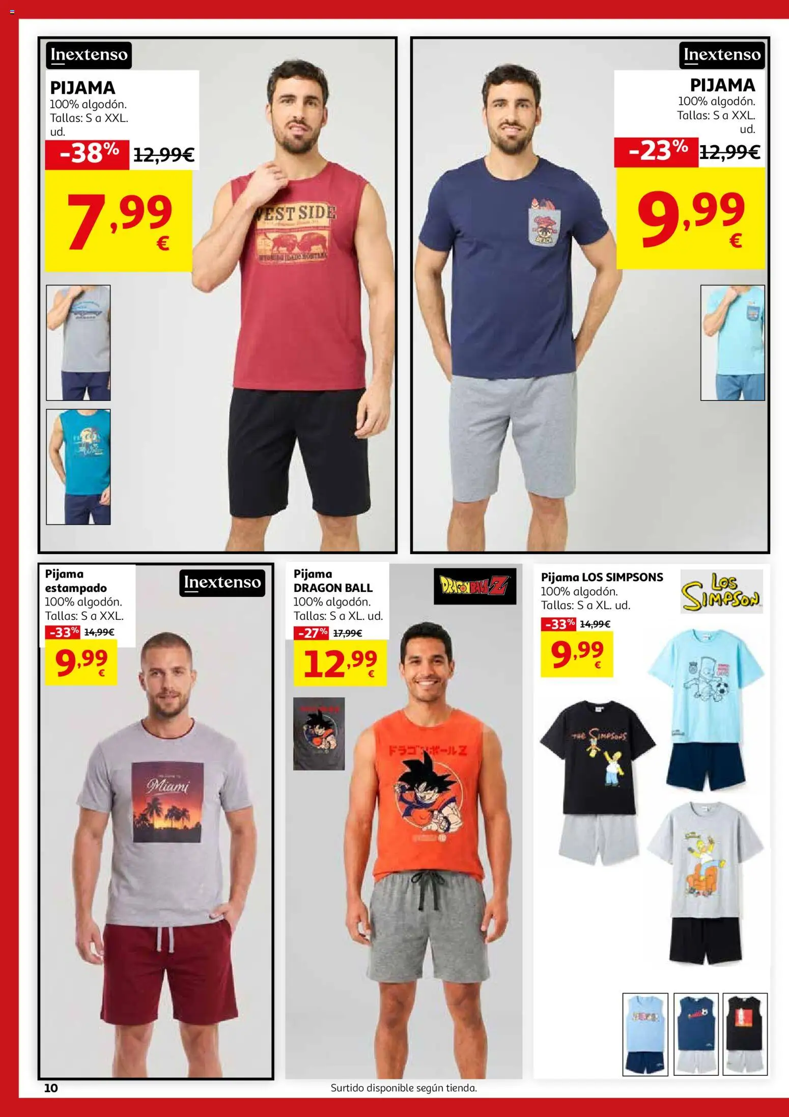 Alcampo Rebajas Valencia │ válido desde el 25/06/2026 | Página: 10 | Productos: Pijama