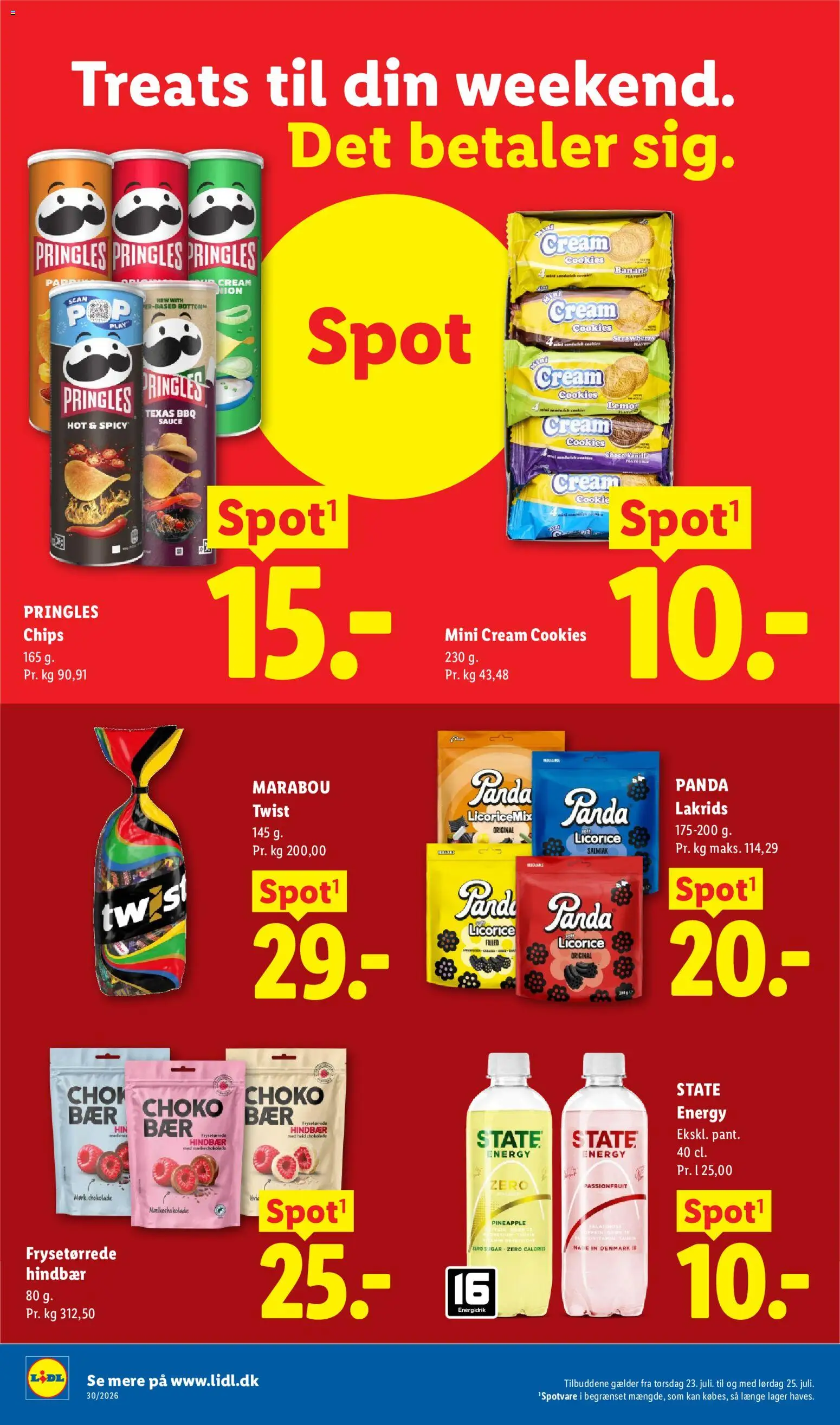 Lidl tilbudsavis – gyldig fra 19/07/2026 | Side: 37 | Produkter: Chokolade, Chips, Hindbær, Søm
