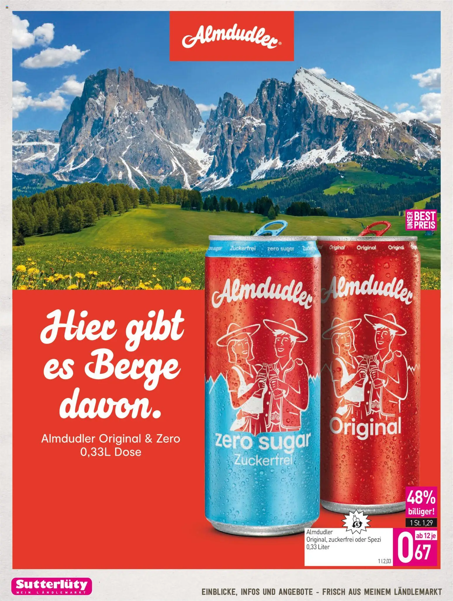 Sutterlüty Flugblatt gültig ab 03.09.2026 | Seite: 12 | Produkte: Zucker