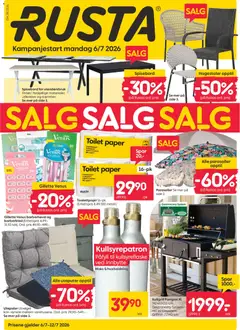 Forhåndsvisning av Rusta kundeavis gyldig fra 06/07/2026