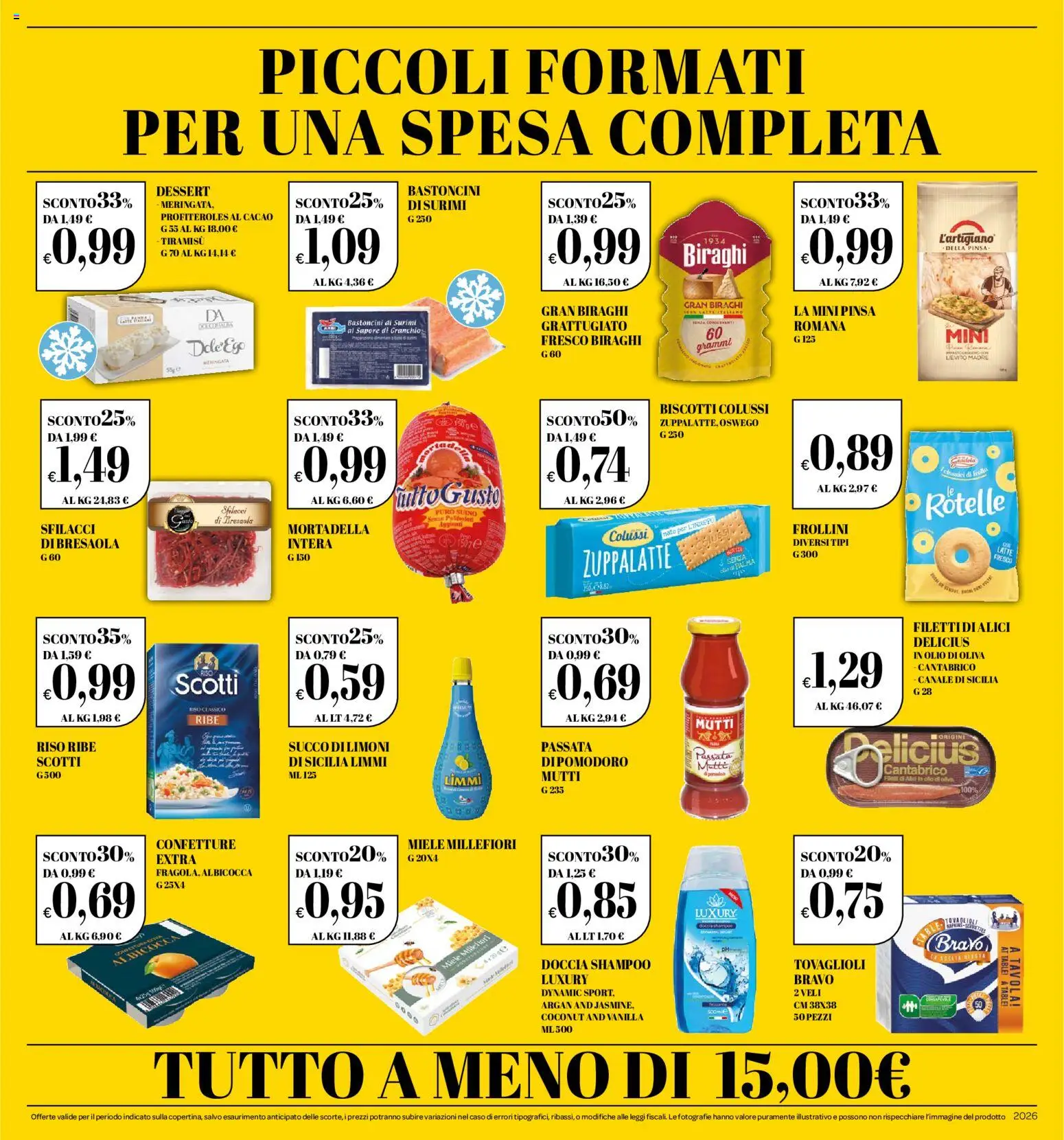Volantino Ekom del 30/06/2026 | Pagina: 16 | Prodotti: Suino, Latte, Mortadella, Frollini