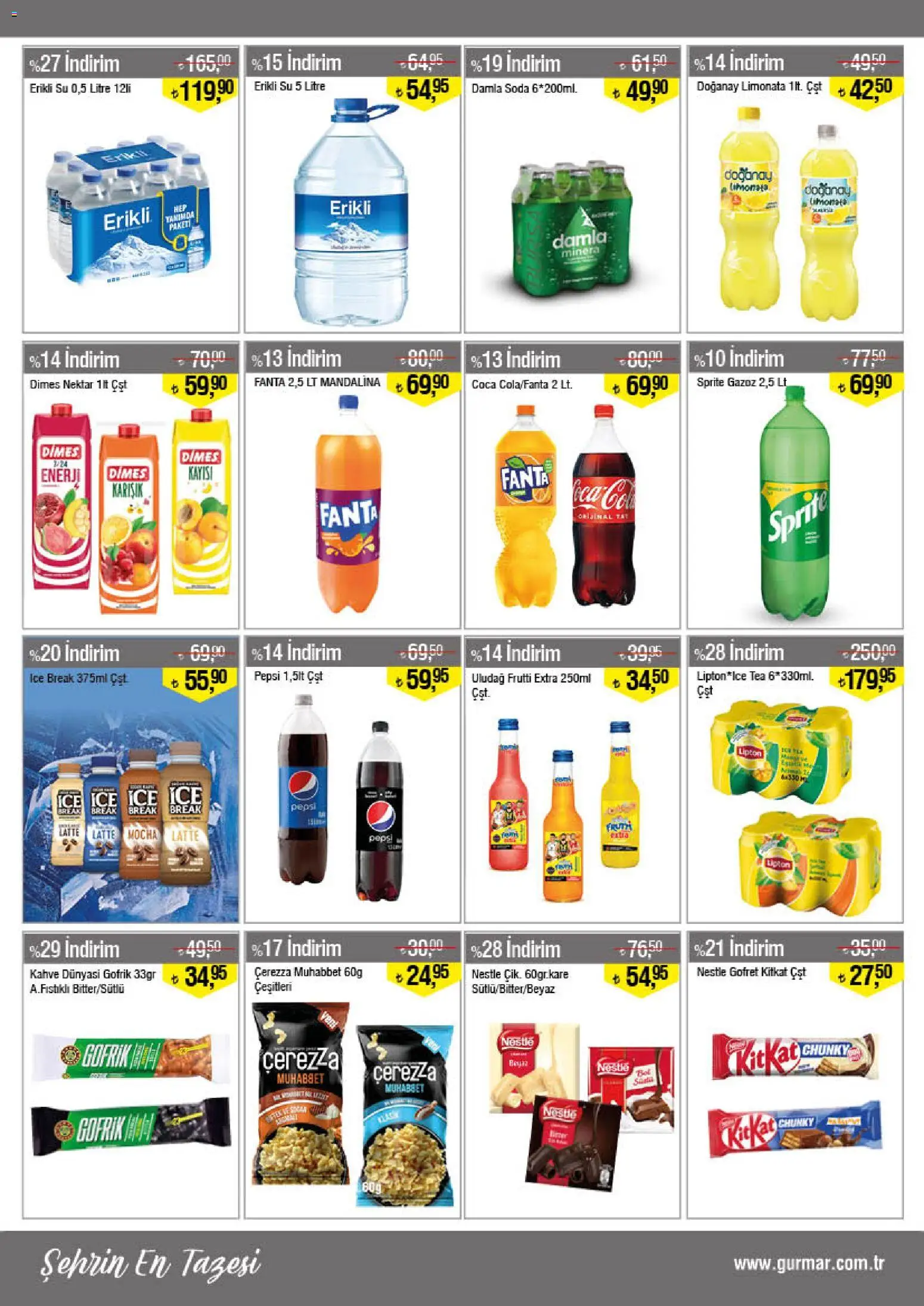 Gürmar Katalog - 01.05.2026 tarihinden itibaren geçerlidir | Sayfa: 9 | Ürünler: Sabun