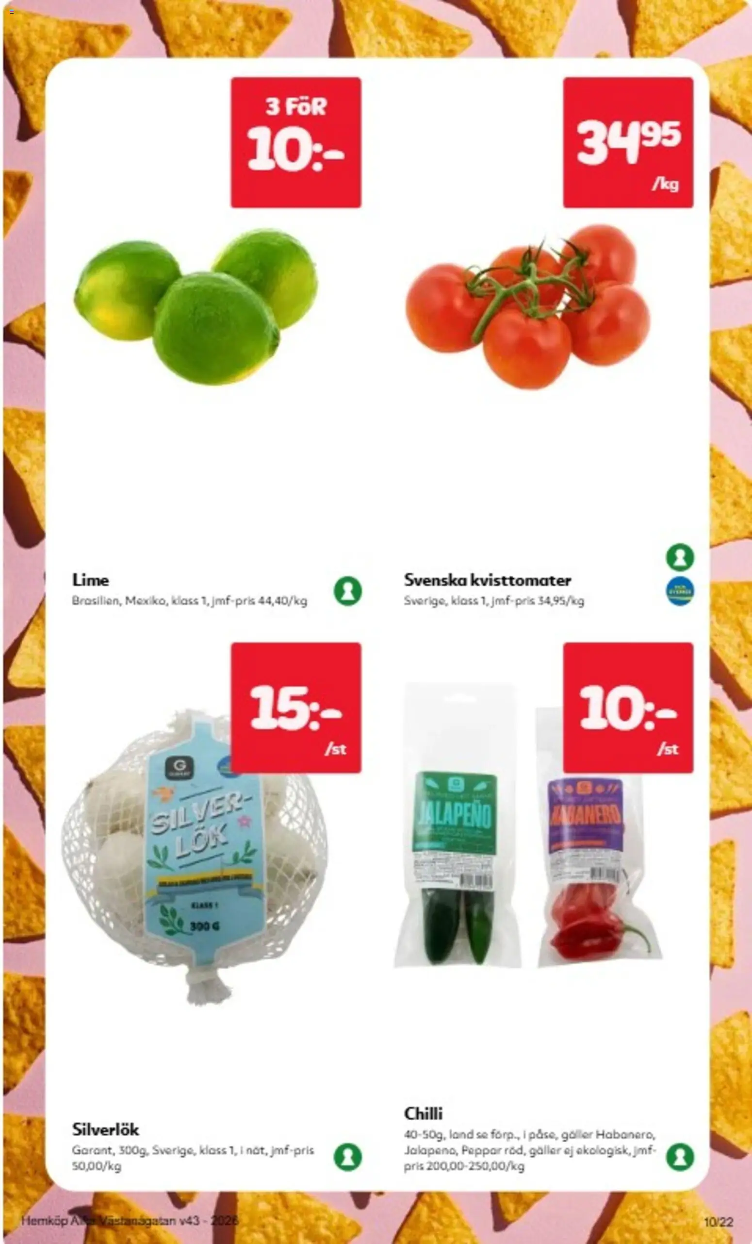 Hemköp reklamblad aktuell från 19/10/2026 | Sida: 10