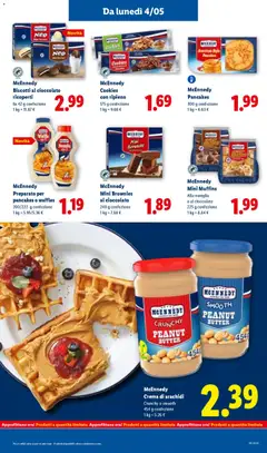 Anteprima del volantino McEnnedy Biscotti al cioccolato ricoperti, 6x 42 g confezione valido a partire dal 30.04.2026 | Pagina: 51
