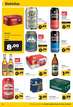 Vista previa Alimerka folleto Asturias válido desde el 24/09/2026 | Página: 32 | Productos: Tequila, Bebidas, Desperados, Alcohol