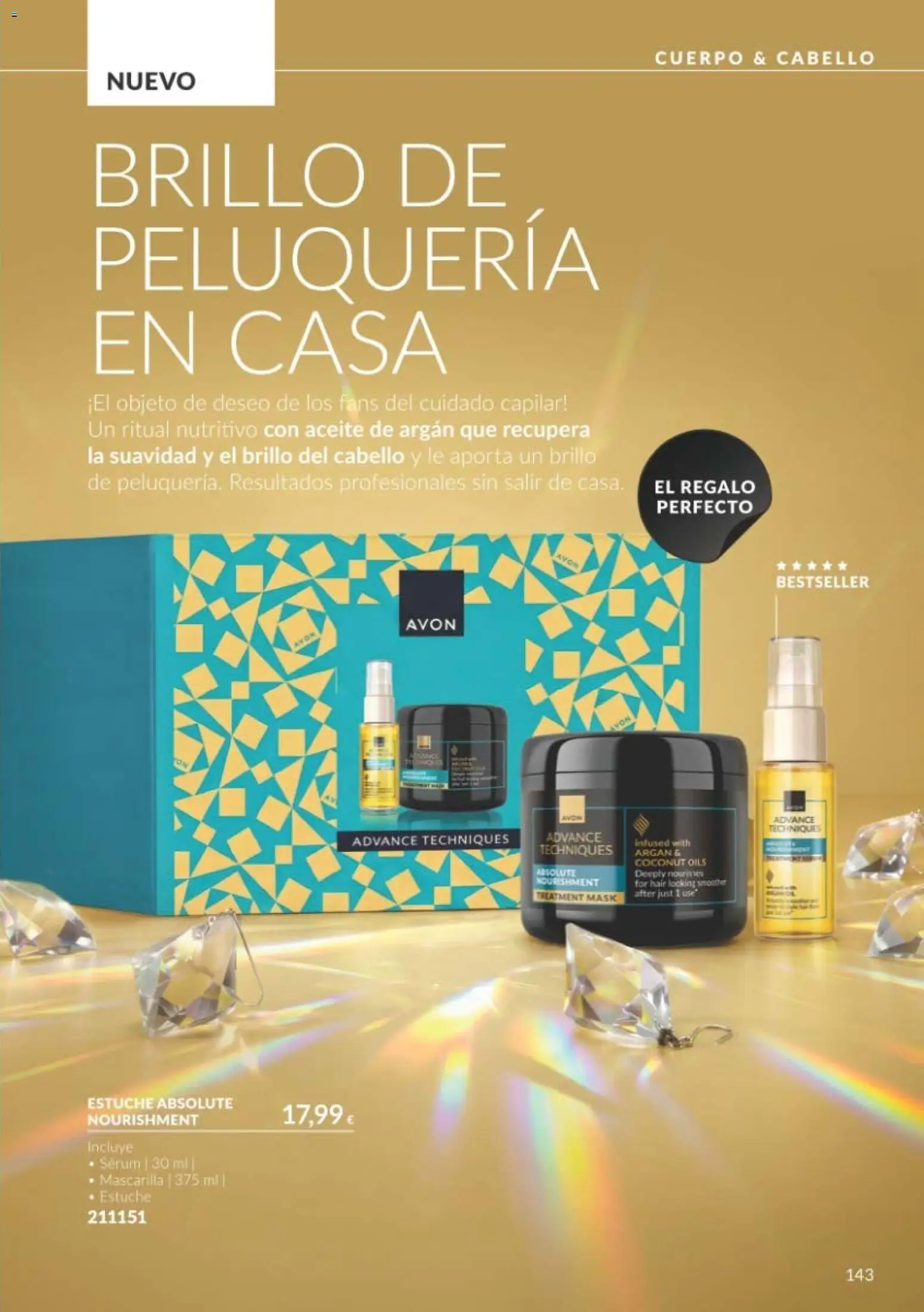Catálogo AVON Black Friday │ válido desde el 01/11/2026 | Página: 143 | Productos: Sérum, Aceite, Aceite de argán