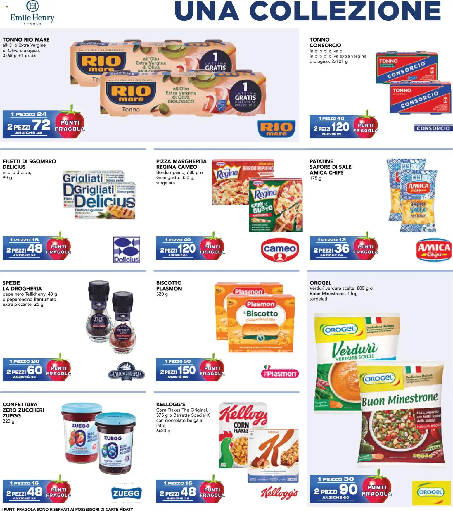 Volantino Esselunga S del 28.05.2026 | Pagina: 8 | Prodotti: Pizza, Sale, Latte, Olio di oliva extra vergine