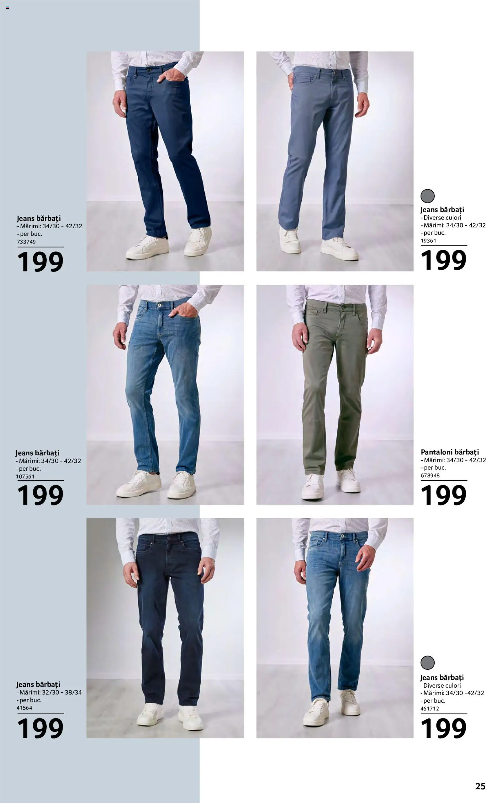 Noul catalog Selgros – valabil de la 15.05.2026 | Pagină: 25 | Produse: Pantaloni