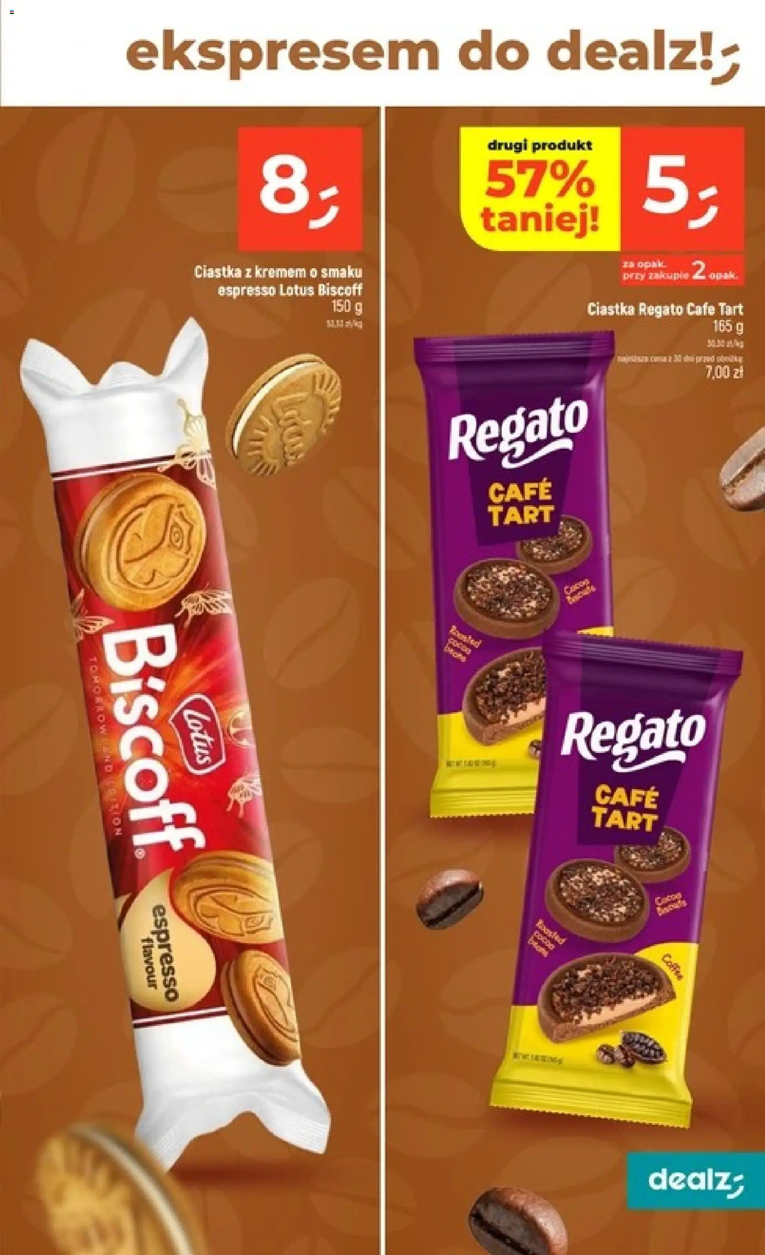 Dealz gazetka od 16.07.2026 | Strona: 21 | Produkty: Ciastka z kremem, Ciastka