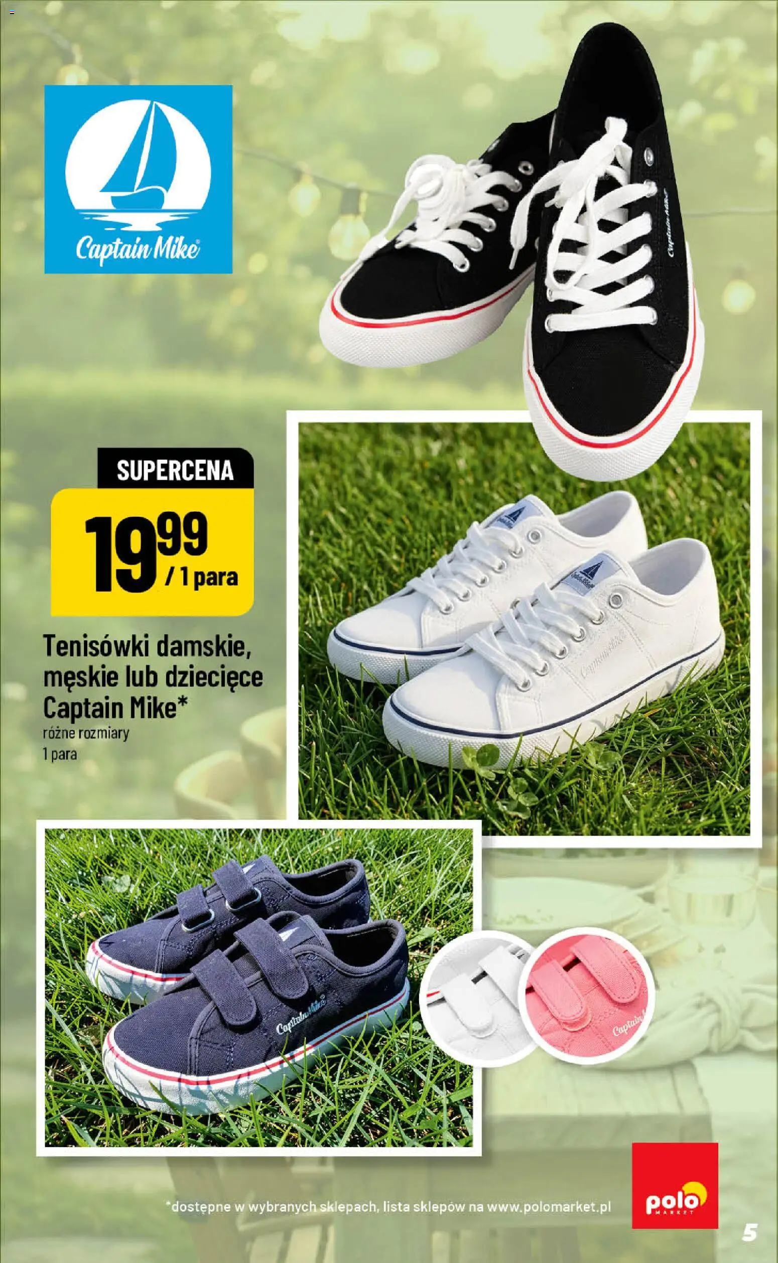 POLOmarket gazetka - Inspirujący Tydzień od 19.08.2026 | Strona: 5 | Produkty: Tenisówki